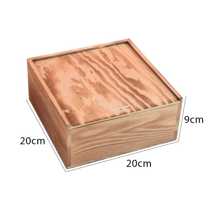 Custom Carbonized Pine Wood Slide