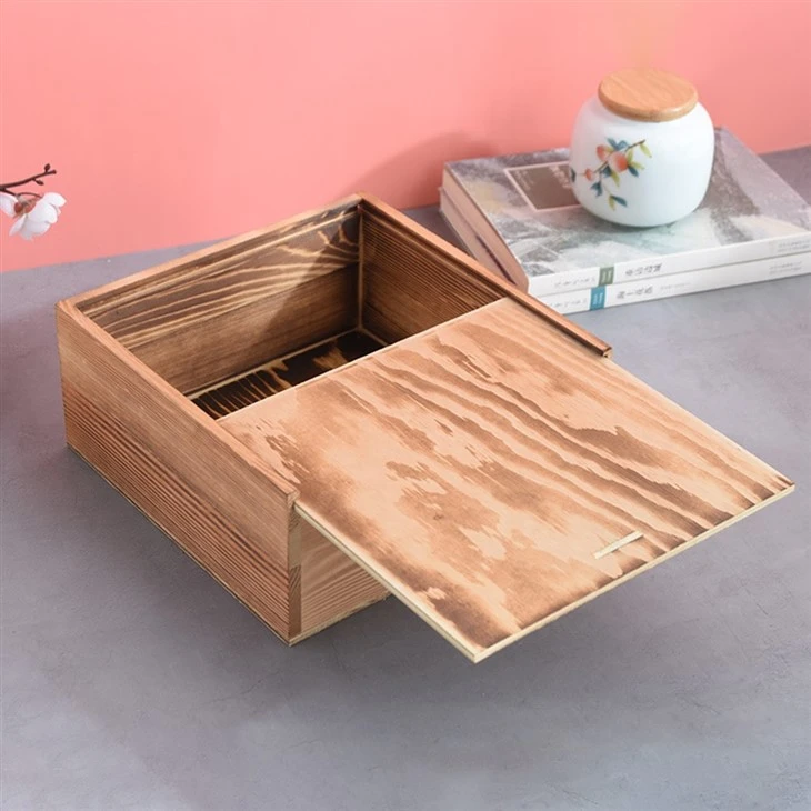 Custom Carbonized Pine Wood Slide suppliers
