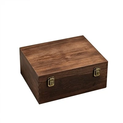 Vintage Wooden Storage Box