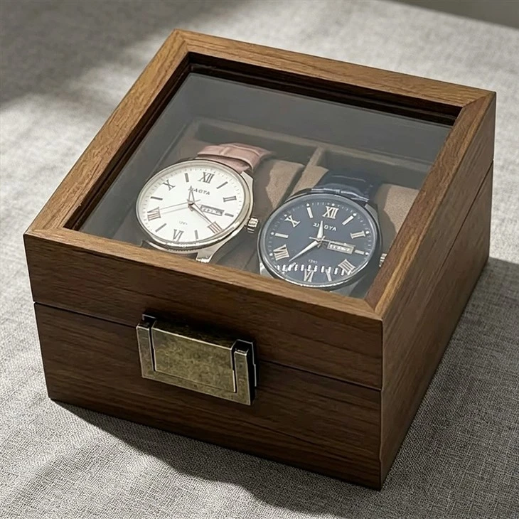 Two-piece Flip-top Watch Box factory