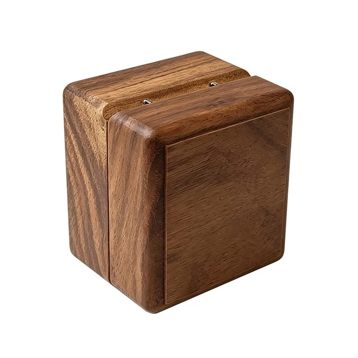 Walnut Ring Box With Lining high quality