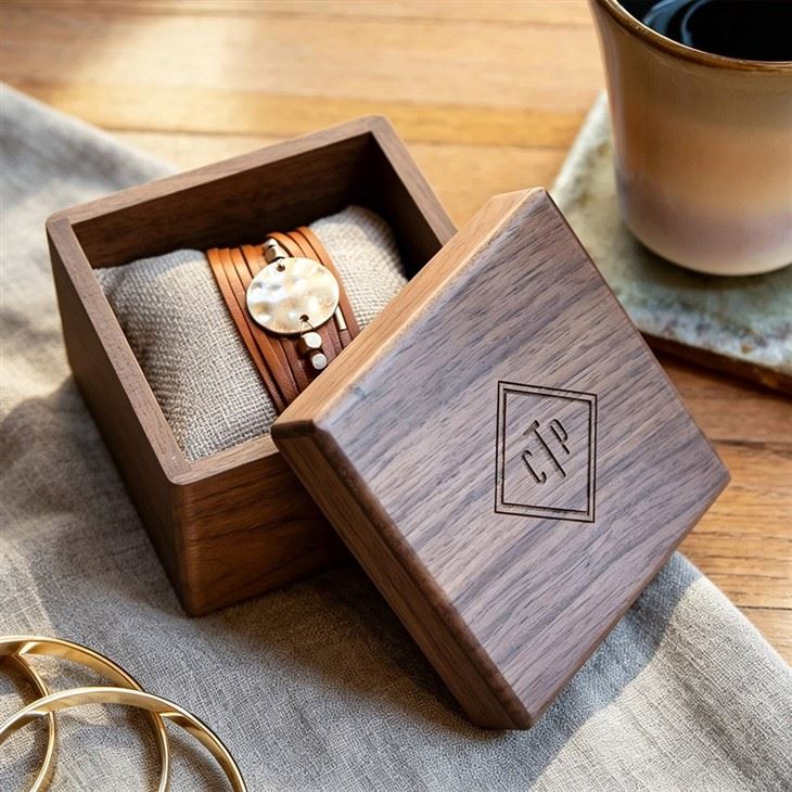Walnut Watch Gift Wood Box factory