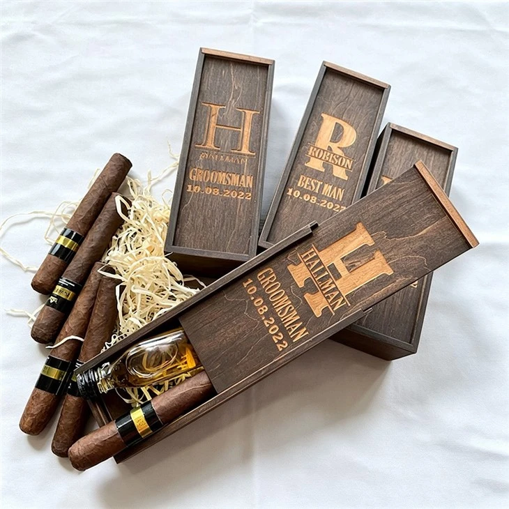 Wooden Cigar Gift Box high quality
